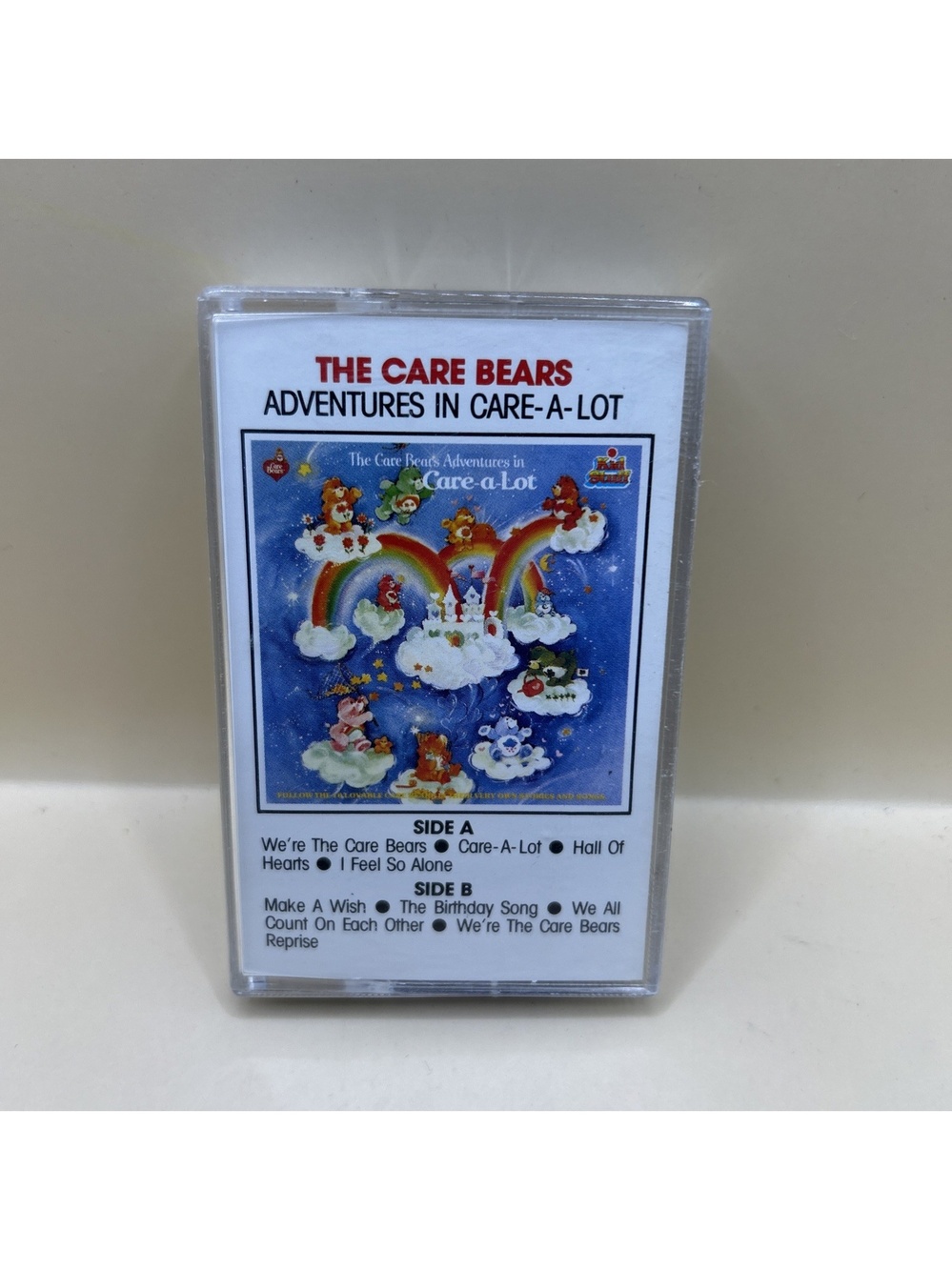 THE CARE BEARS Cassette Tape 80s ADVENTURES IN CARE-A-LOT TESTED✅